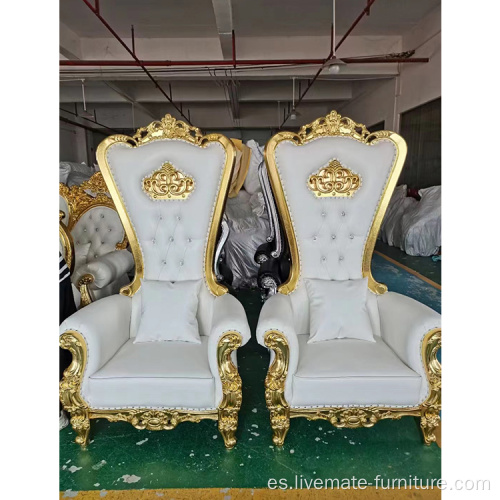 Silla del trono del reina de la reina del evento